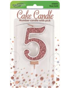 Sparkling Fizz Candle No.5 Rose Gold Oaktree