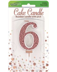 Sparkling Fizz Candle No.6 Rose Gold Oaktree