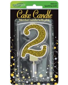 Sparkling Fizz Candle No.2 Gold Oaktree