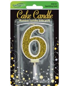 Sparkling Fizz Candle No.6 Gold Oaktree