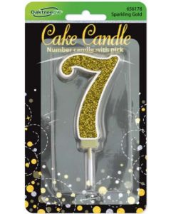 Sparkling Fizz Candle No.7 Gold Oaktree