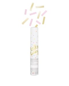 Hello Baby Pink Confetti Cannon Unique