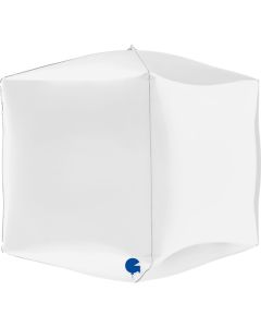 4D White Square Foil Balloons