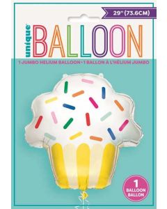 29" Cupcake Giant Foil Balloon Unique