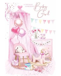 Baby Girl C75 Pk6 Cards Simon Elvin