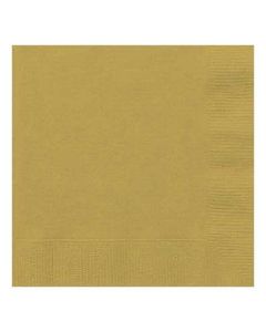 50 GOLD LUNCH NAPKINS 80762