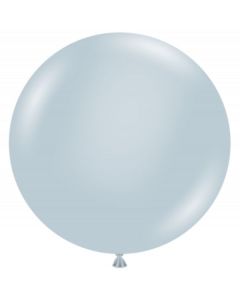 17" Fog  50Pk Tuftex 100% Natural Latex Balloons