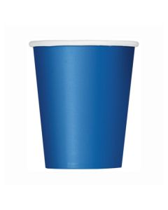 Royal Blue 9oz Cups Pk14 Unique