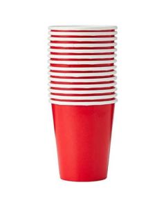 Ruby Red 9oz Cups Pk14 Unique