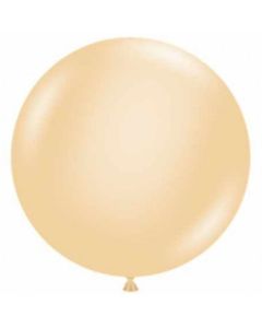 24" Blush 3Pk Tuftex 100% Natural Latex Balloons