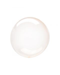 10" Orange Crystal Clearz Petite Anagram