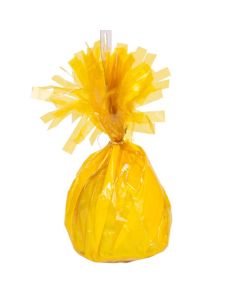 FOIL BALLOON WEIGHT - YELLOW - 85641