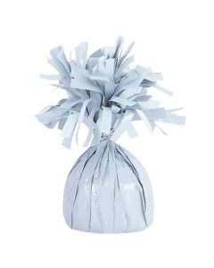 White Foil Balloon Weight Unique