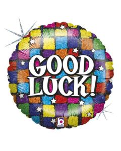 18" Good Luck Foil Balloon Grabo