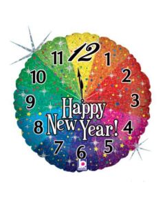 New Year Countdown Holog 18" Grabo