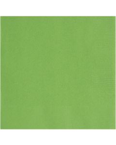20 Lime Green Lunch Napkins Unique