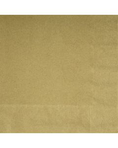 20 Gold Lunch Napkin Unique