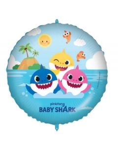 Baby Shark Foil Balloons - 46cm