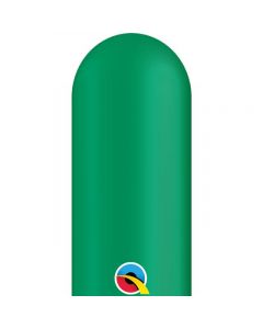 350Q Green Plain Latex Bag Of 100