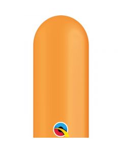 350Q Orange Plain Latex Bag Of 100