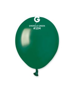 5" Pk50 Latex Balloons Emerald Green - A50.104.50