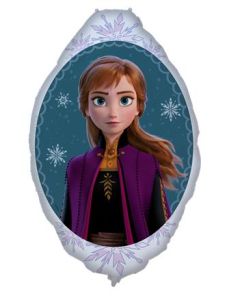 1 Foil Balloon 53X76 cm Anna Mirror Shape Disney