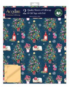 O' Christmas Tree  2 Sheet & 2 Tags Pk6 Out Of The Blue