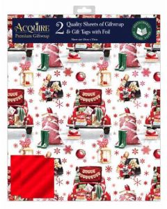 Ready for Christmas  2 Sheet & 2 Tags Pk6 Out Of The Blue