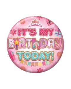Female Small Birthday Badge Pk6 Sensations