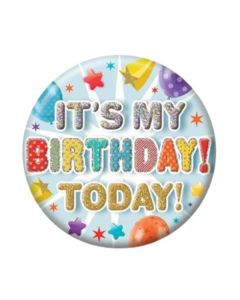 Open Small Birthday Badge Pk6 Sensations