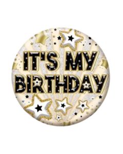 Open Small Birthday Badge Pk6 Sensations