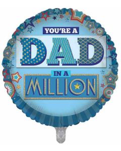18"  Dad Round Foil Balloon Sensations