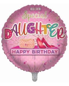 18"  Daughter Round Foil Balloon Sensations