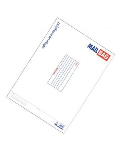 25 Jumbo Polythene Mail Bags 500mm x 650mm