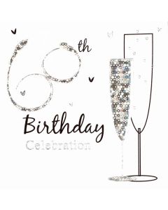 6 CARDS 60TH INVITATION