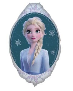 1 Foil Balloon 53X76 cm Elsa Mirror Shape Disney