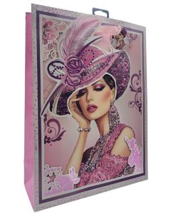 Art Deco Large Gift Bags Pk6 Tulip