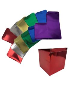 Flat Holographic Gift Boxes 9.8cm Tulip