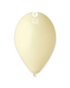 13" Pk50 Latex Balloons Butter - G120.103.50