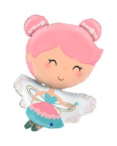 27" Fairy Shape Foil Grabo