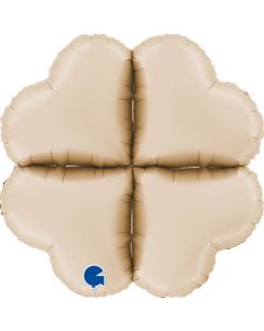 24" Base Hearts Maxi Satin Cream - G7502400SCR-P