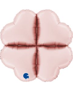24" Base Hearts Maxi Satin Pastel Pink - G7502400SPP-P