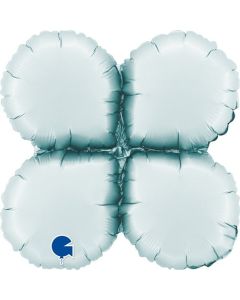 13" Satin Pastel Blue Drops Mini Base Grabo