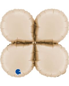 19" Satin Cream Drops Medium Base Grabo