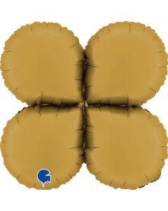 19" Satin Gold Drops Medium Base Grabo