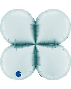 26" Satin Pastel Blue Drops Maxi Base Grabo
