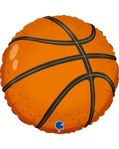 18" Basketball Round Foil Grabo