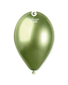13" Pk50 Latex Balloons Shiny Kiwi - GB120.105.50