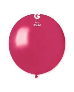 Pk25 Metallic Balloon Red #032 GemarUK