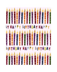 Female Candles gift Wrap Pk24 Simon Elvin